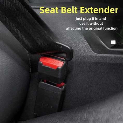 Extensor De Clip Para Cintur N De Seguridad De Coche Hebilla De Bloqueo