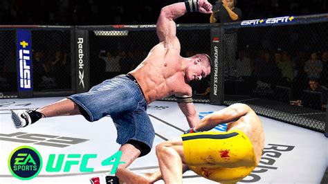 UFC4 Bruce Lee Vs John Cena WWE EA Sports UFC 4 PS5 YouTube