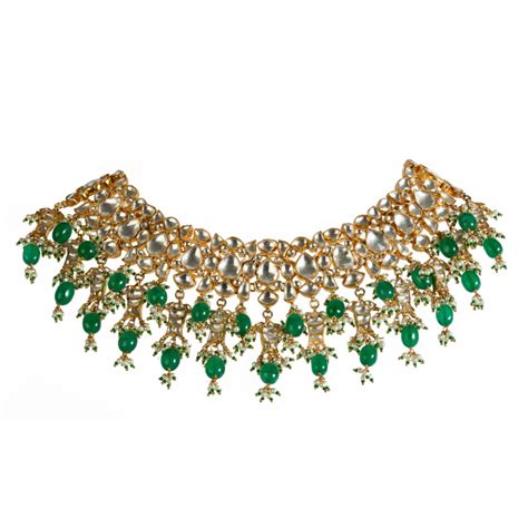 Necklace Riana Jewellery Vogue India Wedding Wardrobe