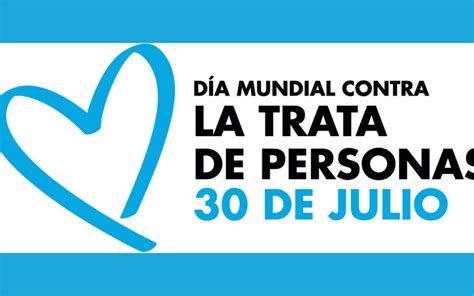 Corazón Azul por el Día Mundial contra la Trata de Personas