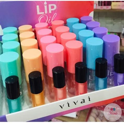 Hidratante Gloss Labial Lip Oil Vivai Shopee Brasil