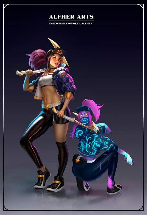 Akali KDA Fan Art by Oliver-Tsubasa on DeviantArt