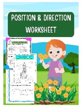 Position And Direction Worksheet For Grade