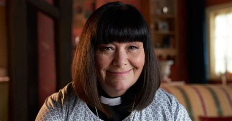 Dawn French revives Vicar of Dibley for eulogy at 'living' funeral