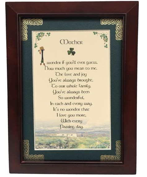 Mother 5x7 Framed Blessing