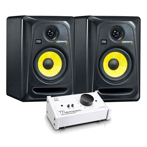 Enceintes Actives KRK Rokit RP5 G3 avec Contrôleur Moniteur Passif