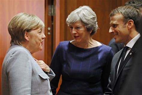 Uk Pm Theresa May Seeks Brexit Delay From Merkel And Macron