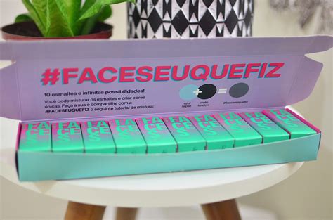 Esmaltes Natura Faces FacesEuQueFiz