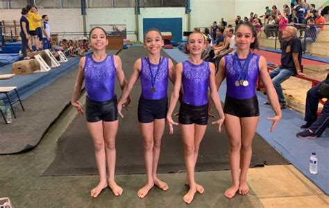 Equipe de ginástica artística de Americana conquista seis medalhas no