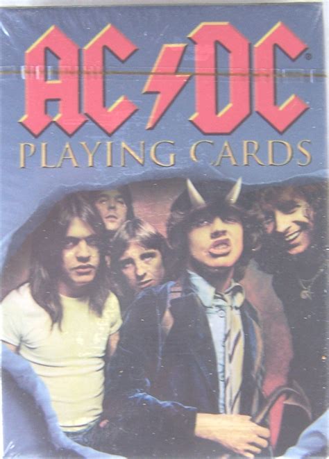 Playing Cards Acdc Fan