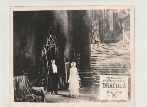 Dracula Original Lobby Photograph Bela Lugosi 1931 Universal Horror Ebay