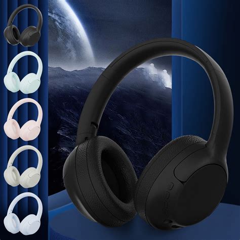 Jacenvly New Earphones Bluetooth Subwoofer Head Mounted