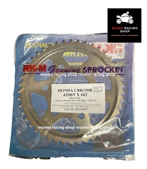 RKM Honda New CBR150R CBR150 428 Rear Sprocket READY STOCK Lazada