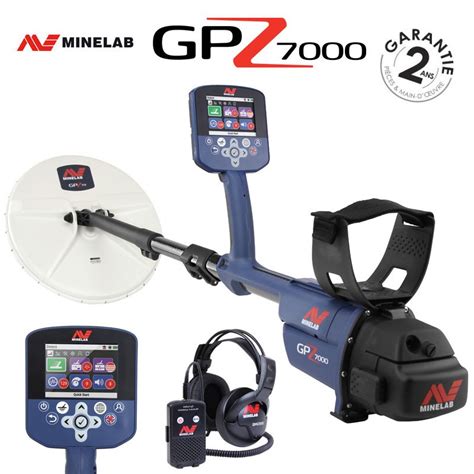 Minelab GPZ 7000 La référence du détecteur d or en sol minéralisé