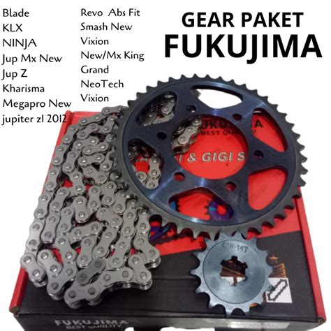 Jual GEAR GIR SET GEAR GIR PAKET SUPRA SUPRA X SUPRA FIT OLD LAMA