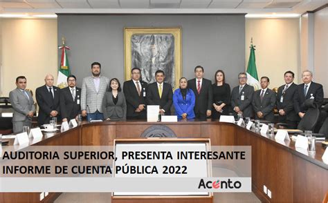 ASEH entrega informe de la Cuenta Pública 2022 Acento