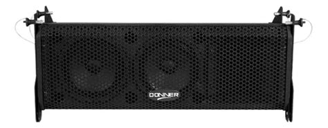 Caixa Line Array Ativo Donner Air Preta X Driver