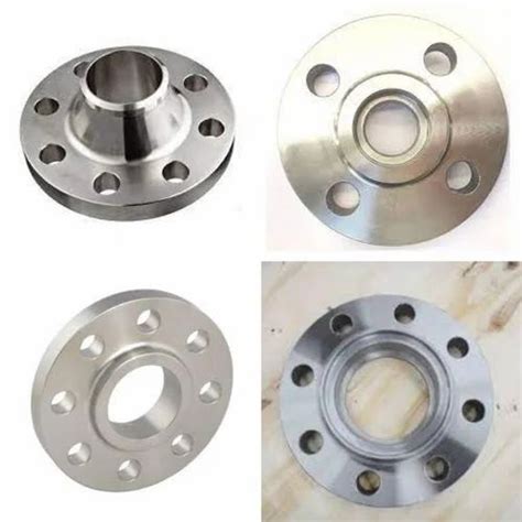 Stainless Steel Round Ss Weldo Flange For Oil Size At