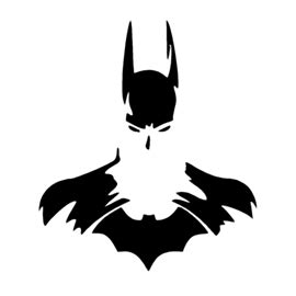 Batman 03 Stencil | Free Stencil Gallery