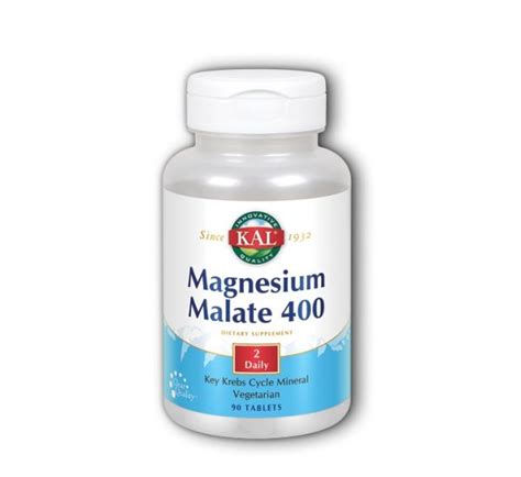 KAL Magnesium Malate 400 60 kapsula – Ljekarne Zagrebačke županije