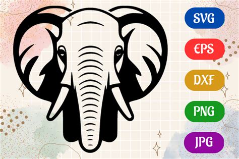 Elephant Quality Dxf Icon Cricut Graphic By Creative Oasis · Creative