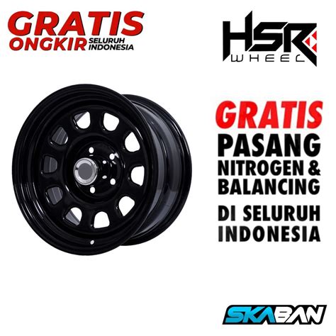 Jual VELG MOBIL RING 16 MOKUPO HSR R16X8 H5X139 7 ET 25 BLACK Shopee