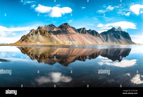 mount vestrahorn  res stock photography  images alamy