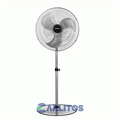 Ventilador De Pie Oscilante Peabody 20 Parrilla Metálica Pe vp250