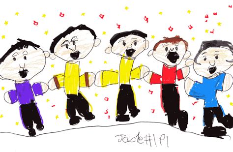 Me singing with The Wiggles for Greg Page | Jack Draws Anything