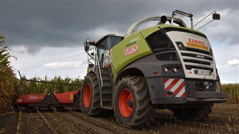 Claas Jaguar Kemper Plus De Bruyne Agro Mais Hakselen Youtube