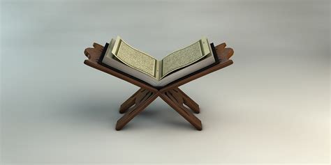 Holy Quran 3D Model On Behance