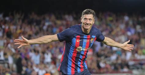 Video As Fue El Primer Gol De Robert Lewandowski En Barcelona Y Desde