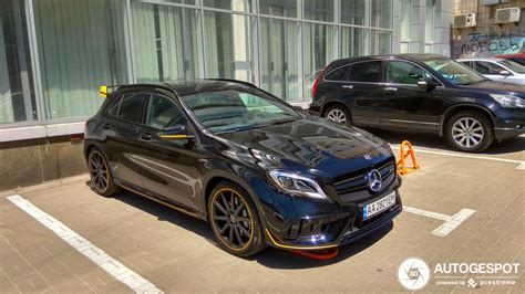 Mercedes Amg Gla X Yellow Night Edition July Autogespot