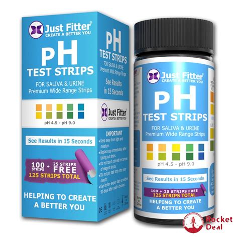 PH Test Strips Ships From SG Testing Alkaline And Acid Levels In The