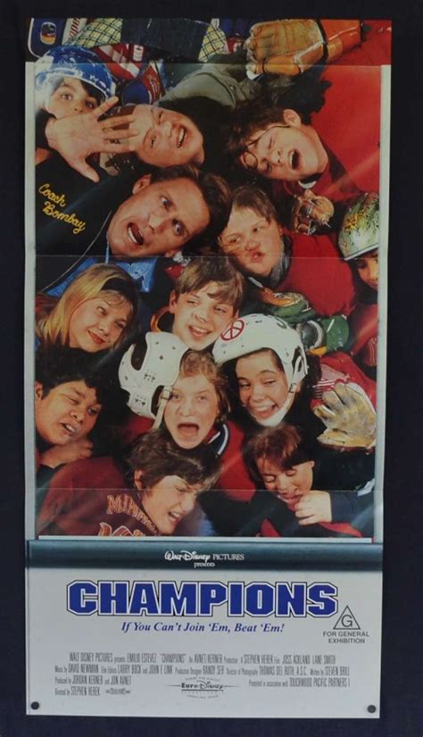 The Mighty Ducks Movie Poster