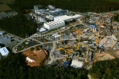 Darmstadt Von Oben Baustelle Zum Neubau Eines Forschungs Geb Udes