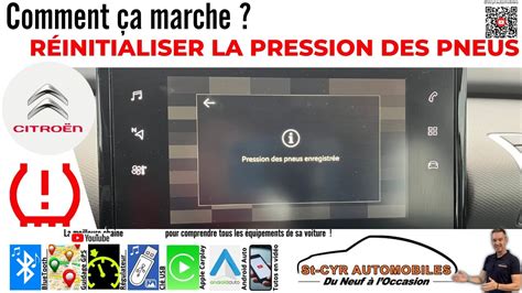 Citro N R Initialiser La Pression Des Pneus Comment A Marche Youtube