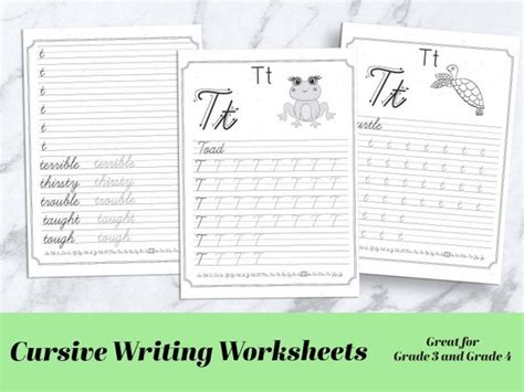 Printable Cursive Alphabet Worksheets Cursive Writing Practice Sheets