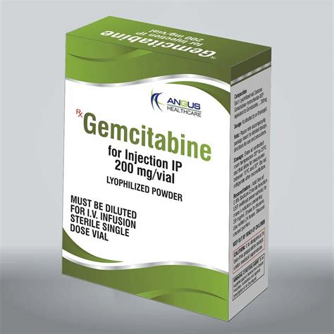 Gemcitabine For Injection Ip Mg Vial At Rs Vial Gemcite