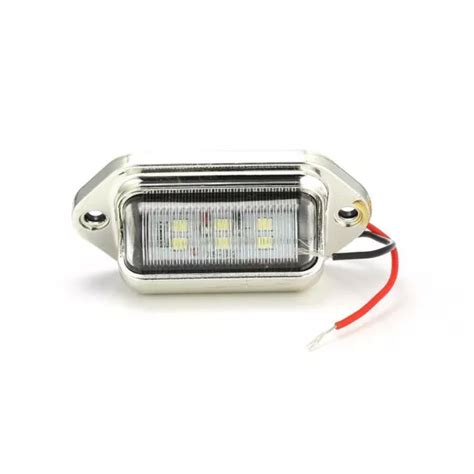 Led Plaque Immatriculation L Ger Num Ro Lampes Feu Remplacement Suv