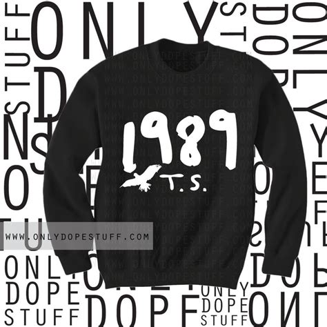 Taylor Swift 1989 Sweatshirt | Taylor swift shirts, Taylor swift ...