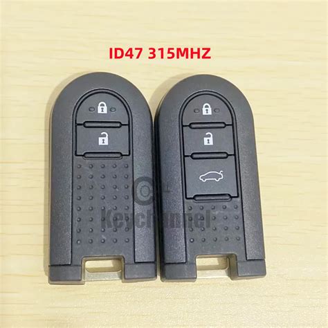 Keychannel Oem 2 3 Button Car Key Remote ID47 315MHZ Smart Fob For