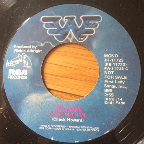 Waylon Come With Me 1979 Vinyl Discogs