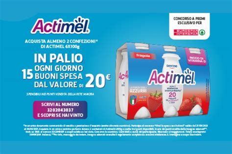 Vinci La Spesa Con Actimel Il Concorso Che Ti Fa Vincere Ogni Giorno