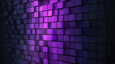 Download Purple Abstract Cubes Wallpaper | Wallpapers.com