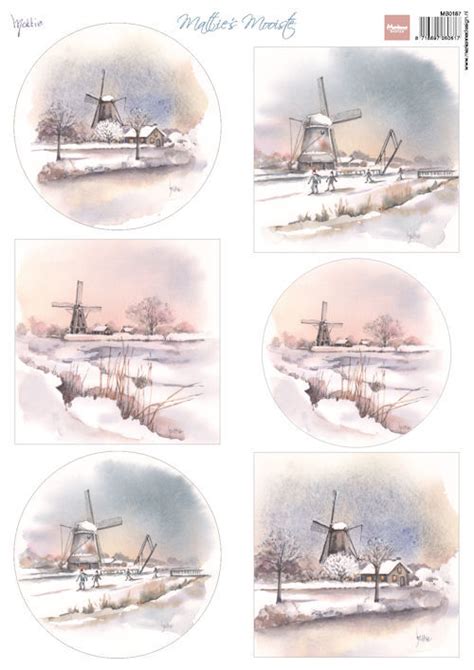 Marianne Design Knipvel Mattie S Mooiste Windmills Joan S Hobbywereld