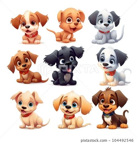 Cute Puppy Cartoon