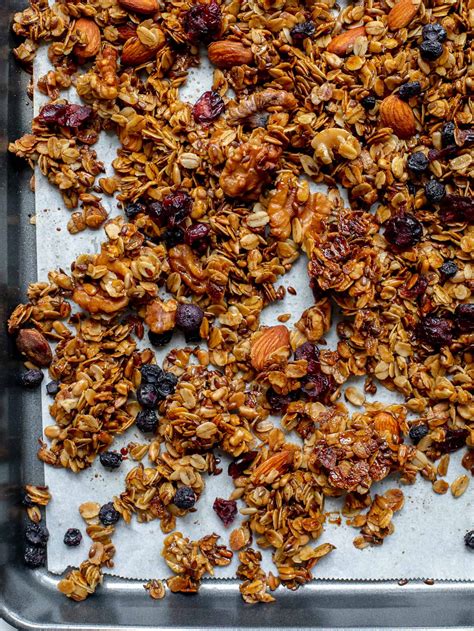 Homemade Crunchy Granola Bars