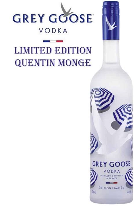 Grey Goose Premium France Vodka Quentin Monge Limited Edition 40 VOL