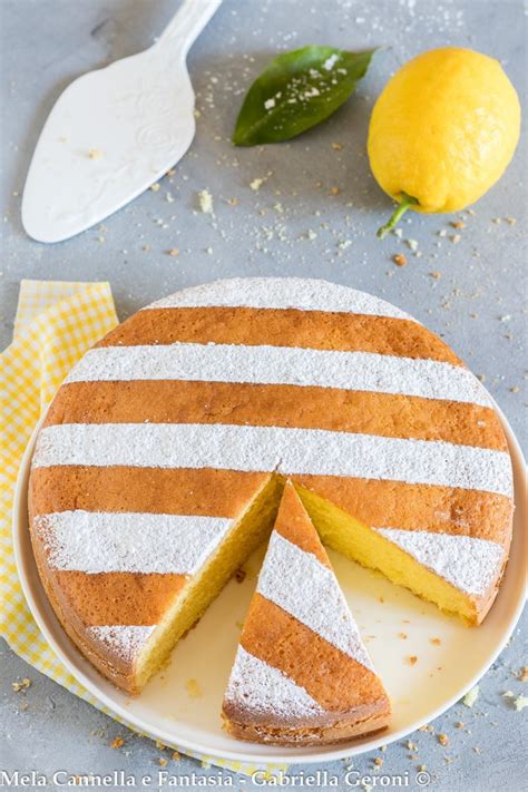 Torta Al Limone Sofficissima Senza Burro E Senza Latte